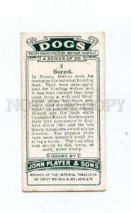 166934 BLORZOI by WARDLE Player CIGARETTE card ADVERTISING