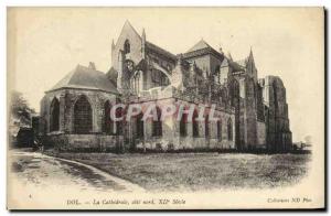 Postcard Old Dol La Cathedrale North Coast