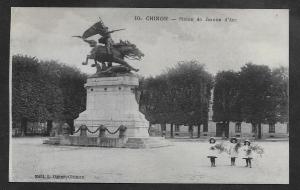 Chinon-Statue de Jeanne d'Arc