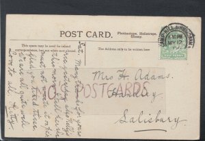 Genealogy Postcard - Adams - Handley, Salisbury, Wiltshire   RF5898