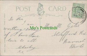 Genealogy Postcard - Giles -Strafford Road, Barnet, Hertfordshire  RF6985