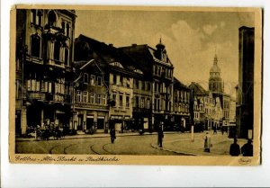 3083708 GERMANY Cottbus Alter Market u Stadtkirche Vintage PC