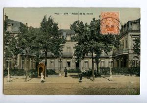 191970 BELGIUM SPA Palais de la Reine Vintage postcard