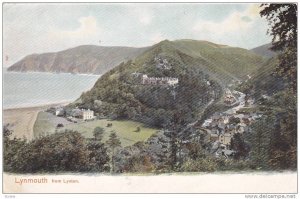 Lynmouth from Lynton, Devon, England, United Kingdom, 00-10s