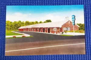 Vintage Veits Motel Highway 50 West Jefferson City MO Missouri Postcard