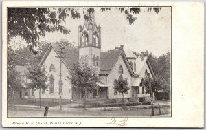 Pitnam United Methodist Church Pitman Grove New Jersey Religious Bldg. Postcard