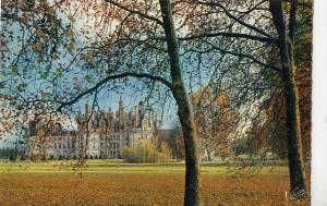 BF15634 chambord le chateau et son parc a l automne france front/back image