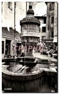 Old Postcard Vence La Fontaine Du Peyra