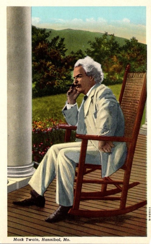 Missouri Hannibal Mark Twain 1949 Curteich