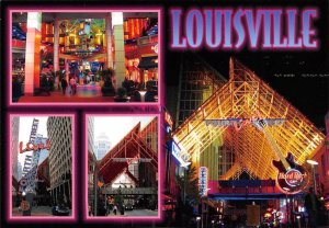 Louisville, KY Kentucky  FOURTH STREET LIVE!  Entertainment Area  4X6 Postcard