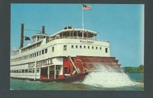 Post Card Belle Of Louisville A Paddle Wheeler