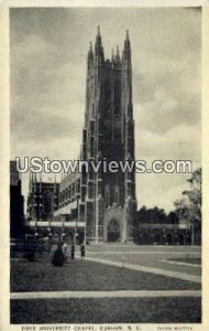 Duke University Chapel in Durham, North Carolina