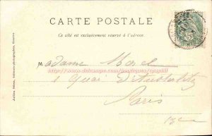 Old Postcard Chamonix and Mont Blanc