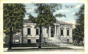 Public Library in Flint, Michigan