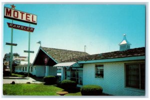 c1960's Rambler Motel Exterior View Pueblo Colorado CO Vintage Unposted Postcard