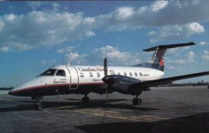 Ontario Express Embraer 120RT Brazilia At Lester B Pearson INternational Airp...