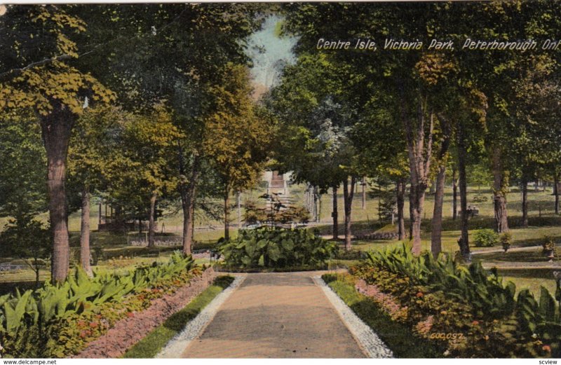 PETERBOROUGH , Ontario, 1914 ; Centre Isle , Victoria Park