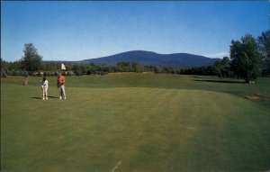New London New Hampshire NH  Lake Sunapee Country Club Golf Course c1950s-60s PC