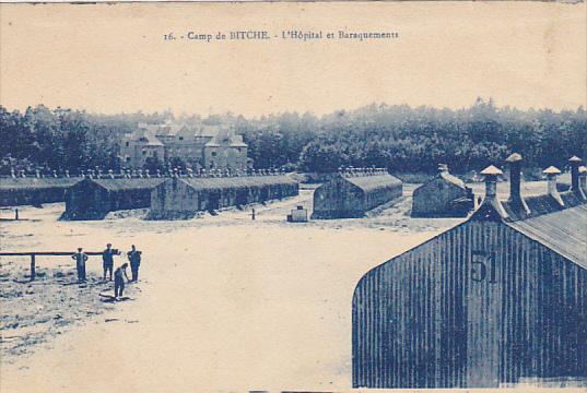 France Camp de Bitche L'Hopital et Baraquements