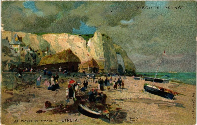 CPA ETRETAT Les Plages de France (416144)