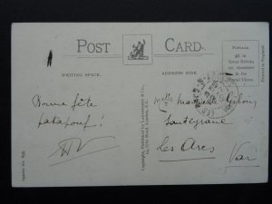 Ladies Tennis Theme DEUCE c1907 Postcard E.P. Kinsella - Series 695