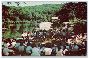 c1950s Camp Quidnunc Resident Camp of Girl Scout Council Greater NY Postcard