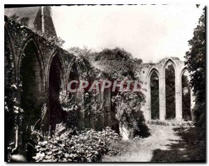 Old Postcard Kerity Paimpol C N Beauport Abbey the Refectory