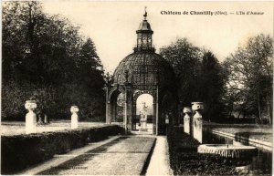 CPA Chantilly- Chateau, Ile d'Amour FRANCE (1008756)