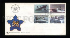 162520 South Africa NAVAL BASE Simonstown 1982 Submarine FDC