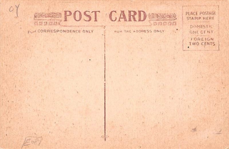 Center Hall Wabash College Printed Photo - Crawfordsville, Indiana IN Postcard