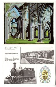 Severn Bridge Railway Trains, Tintern Abbey, Whitecroft Station, Gaveller