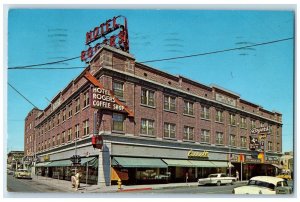 1965 Hotel Rogers Yellowstone National Park Exterior Idaho Falls Idaho Postcard