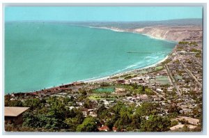 La Jolla California Postcard Mt. Soladad Scripps Institution Shore c1960 Vintage