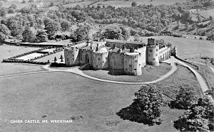 CHIRK CASTLE WALES Nr WREXHAM UK AEROFILMS-AERIAL PHOTO POSTCARD