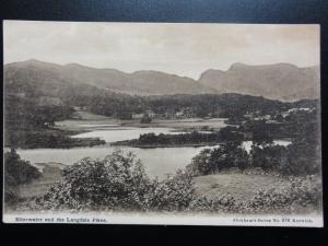 Cumbria: Elterwater and the Langdale Pikes c1905 Pub Abraham's No.978