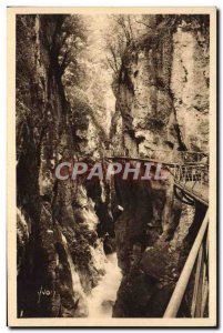 Old Postcard Annecy Gorges du Fier