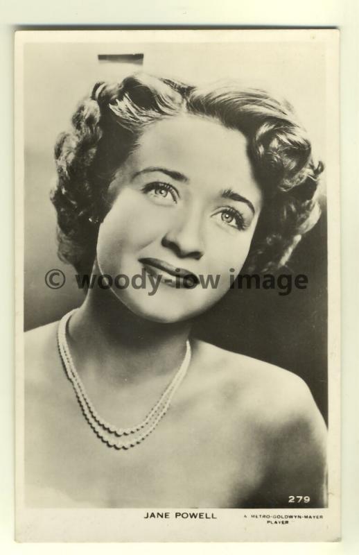 b0395 - Film Actress - Jane Powell - postcard