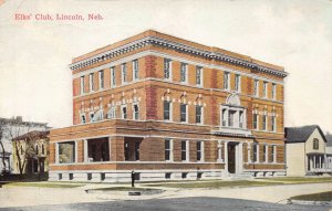 Postcard Elk's Club in Lincoln, Nebraska~130838