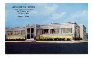 PA - Reading. Gelbach's Diner ca 1950's