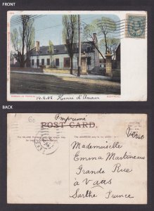 Postcard, CANADA, Montreal, Chateau de Ramezay