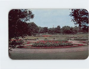 Postcard Garfield Park, Indianapolis, Indiana