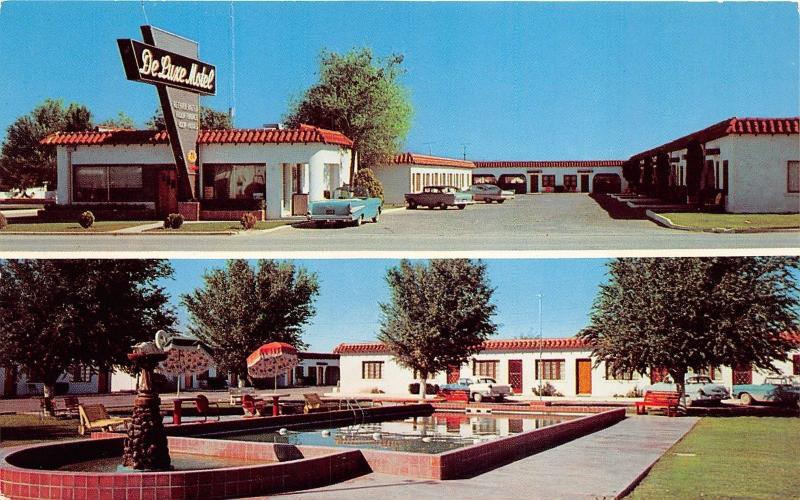 Fort Stockton TexasDe Luxe MotelState Highway 51Classic 50s