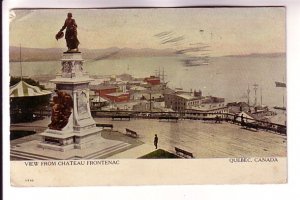 View from Chateau Frontenac, Harbour Quebec, Warwick, Used 1911