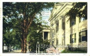 Colonial Mansions - Nantucket, Massachusetts MA  