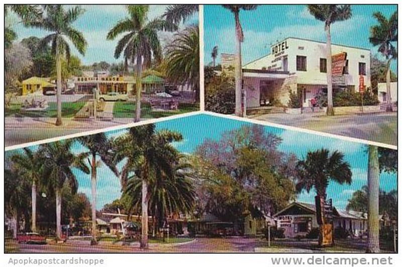 Florida Bradenton Hoosier Manor Motel Hotel Bradenton