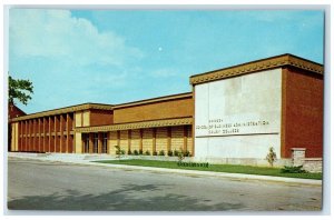 c1960 Breech School Business Administration Drury Springfield Missouri Postcard