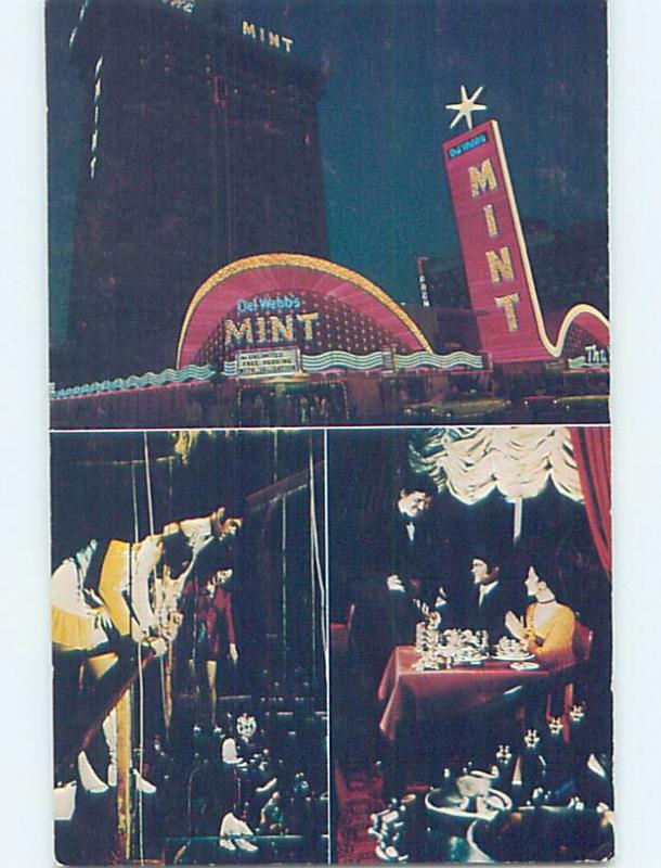 Unused Pre-1980 MINT CASINO HOTEL STEAKHOUSE AND LOUNGE Las Vegas NV B1124