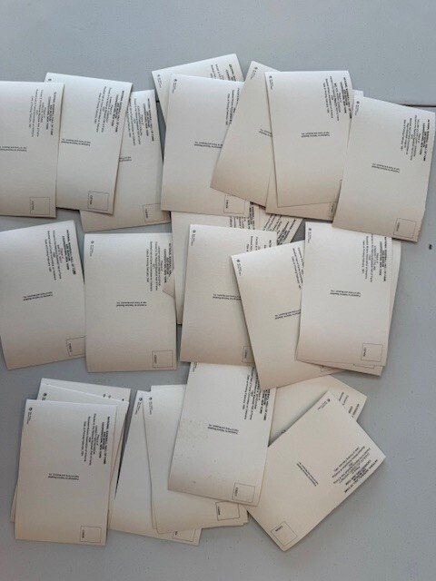 27 BASEBALL HALL OF FAME PLAQUES 1991 ALL UNUSED Vintage Postcards Lot FREE SHIP