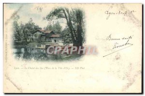 Postcard Old Lyon Le Chalet des Iles Park of the Gold Head