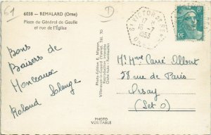 CPA Remalard Place du General de Gaulle FRANCE (1054557)